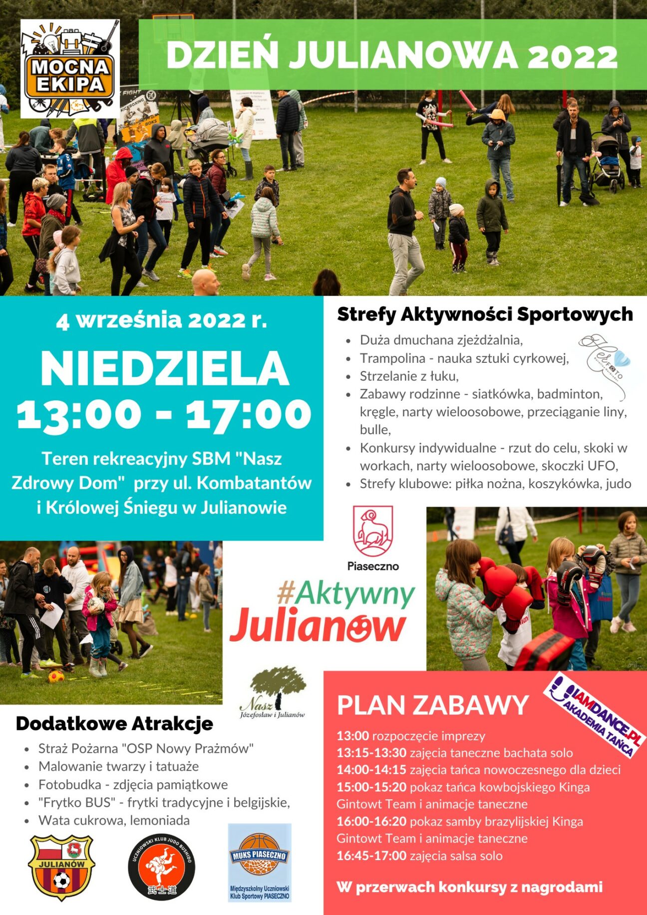 Plakat - Zaproszenie na Dzień Julianowa 2022